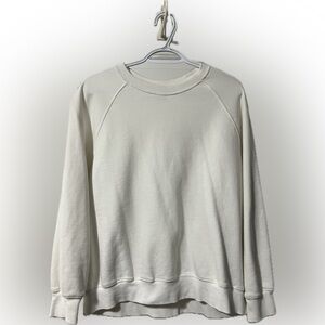 Old Navy White Crewneck